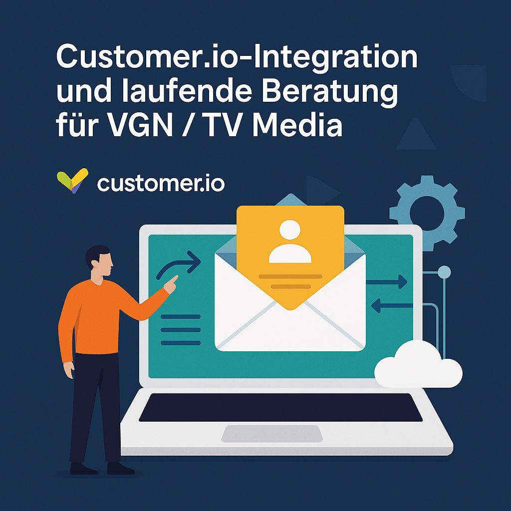 Customer.io-Integration und laufende Beratung